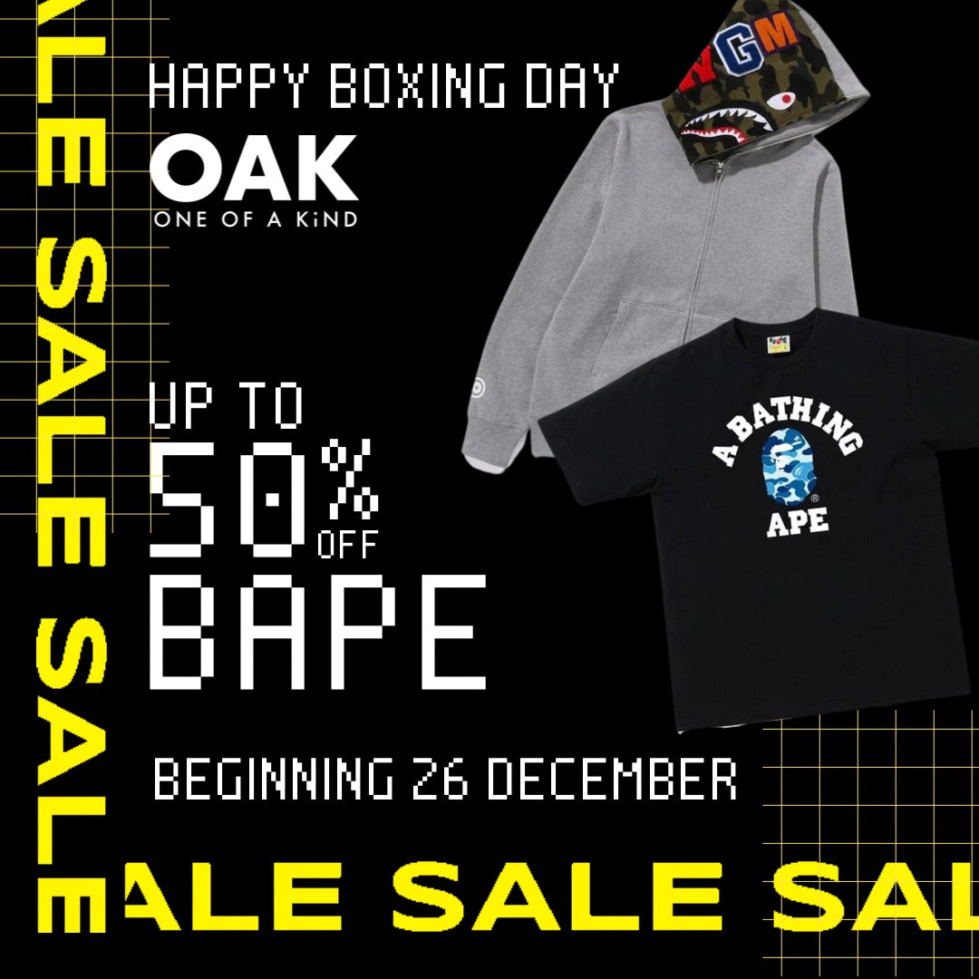 BOXING DAY SALE BAPE – ONE OF A KIND