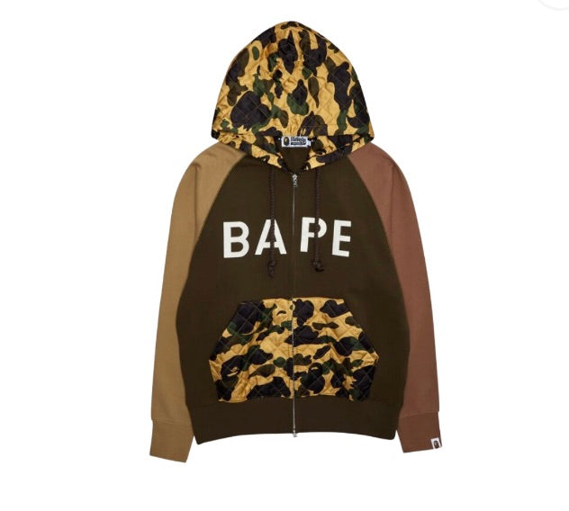 Bape 1st camo full zip hoodie sale