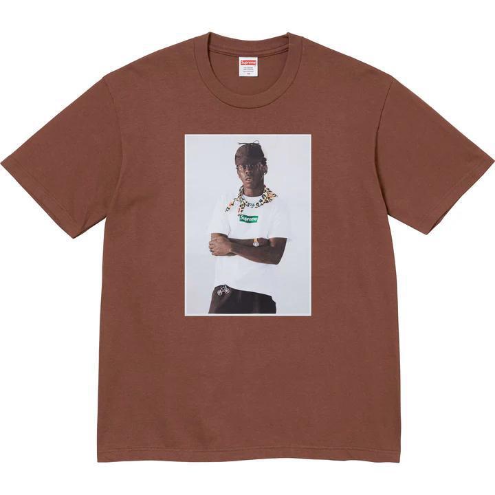 SUPREME TYLER THE CREATOR T SHIRT BROWN XL