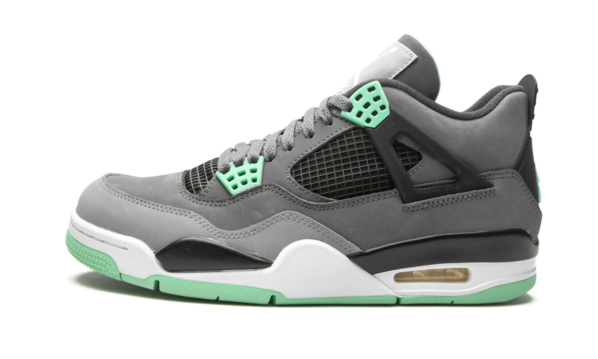 JORDAN 4 GREEN GLOW ONE OF A KIND