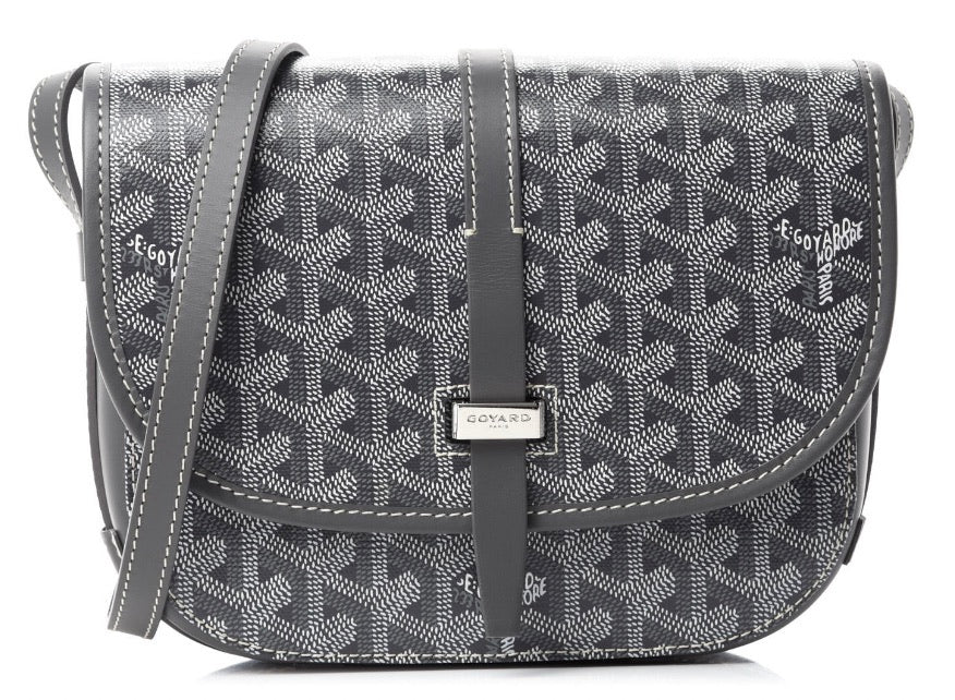 GOYARD BELVEDERE PM BAG GREY