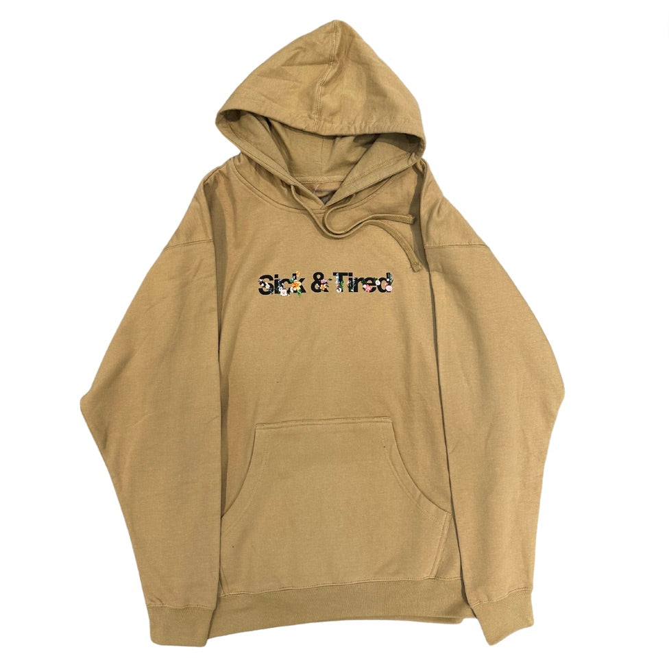 ANTI SOCIAL SOCIAL CLUB SELF CONCLUSION BEIGE HOODIE ONE OF A KIND