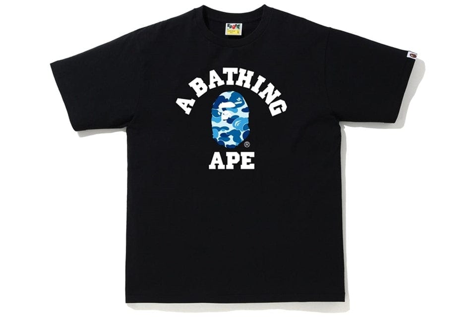 bathing ape college tee