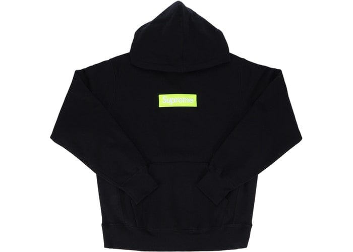 SUPREME CROSS BOX LOGO HOODED SWEATSHIRT BLACK FW20 - Stay Fresh