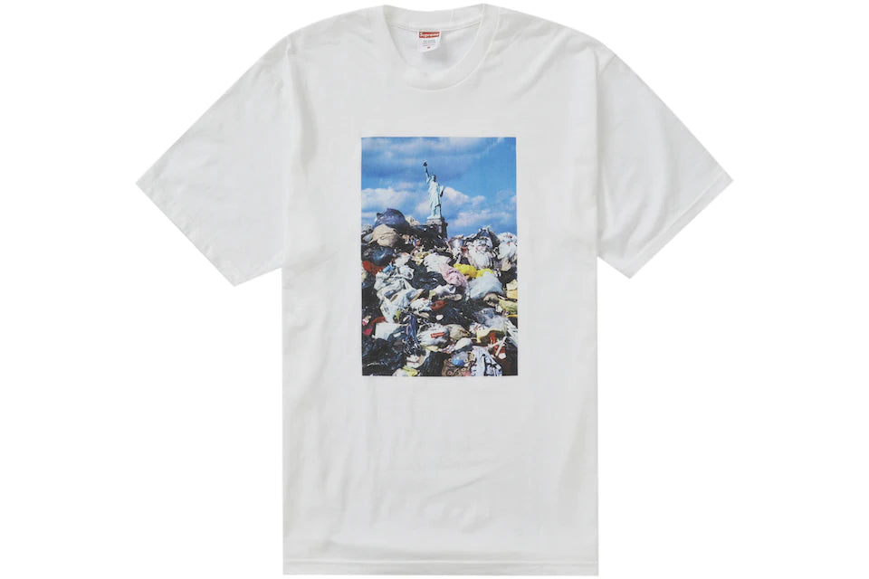 SUPREME TRASH TEE WHITE