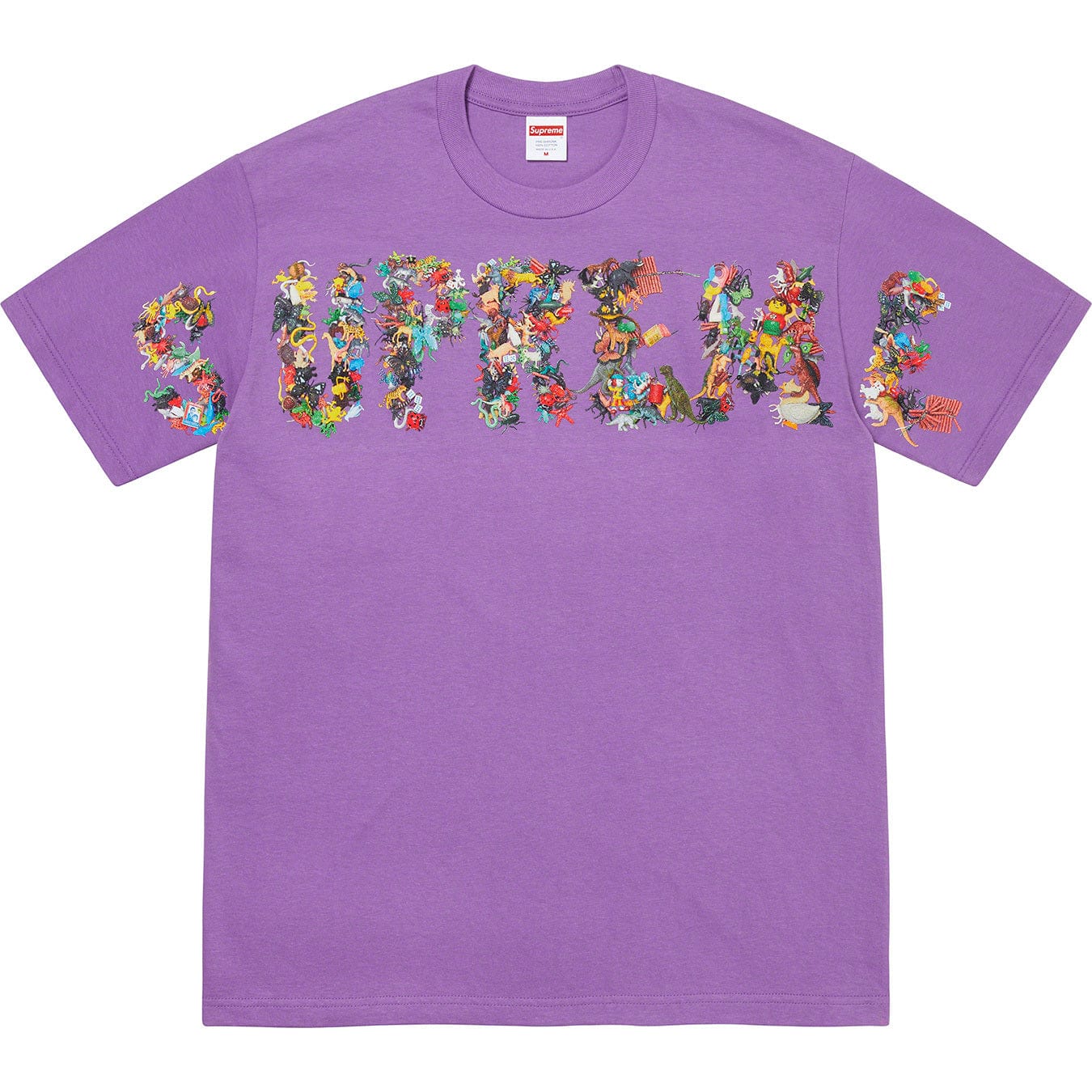 Purple supreme t shirt best sale