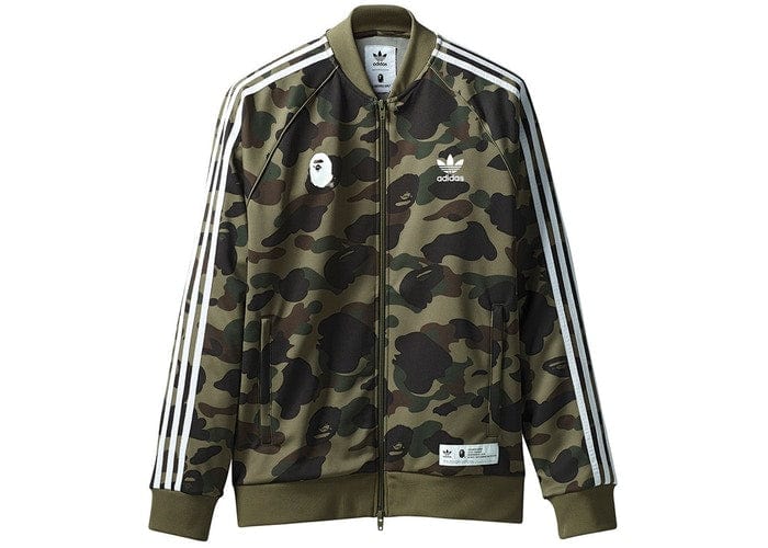 Bape x adidas track top on sale