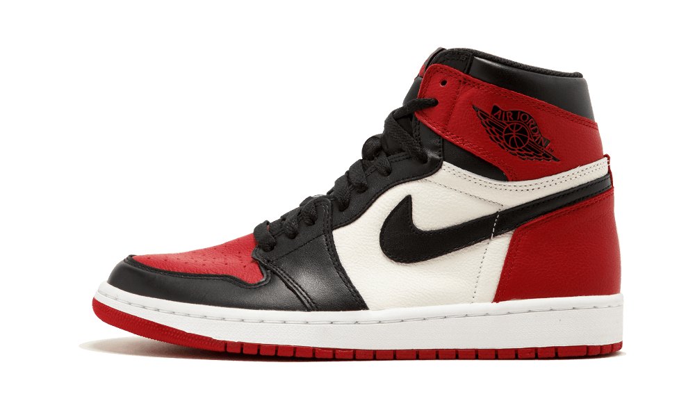 JORDAN 1 BRED TOE – ONE OF A KIND