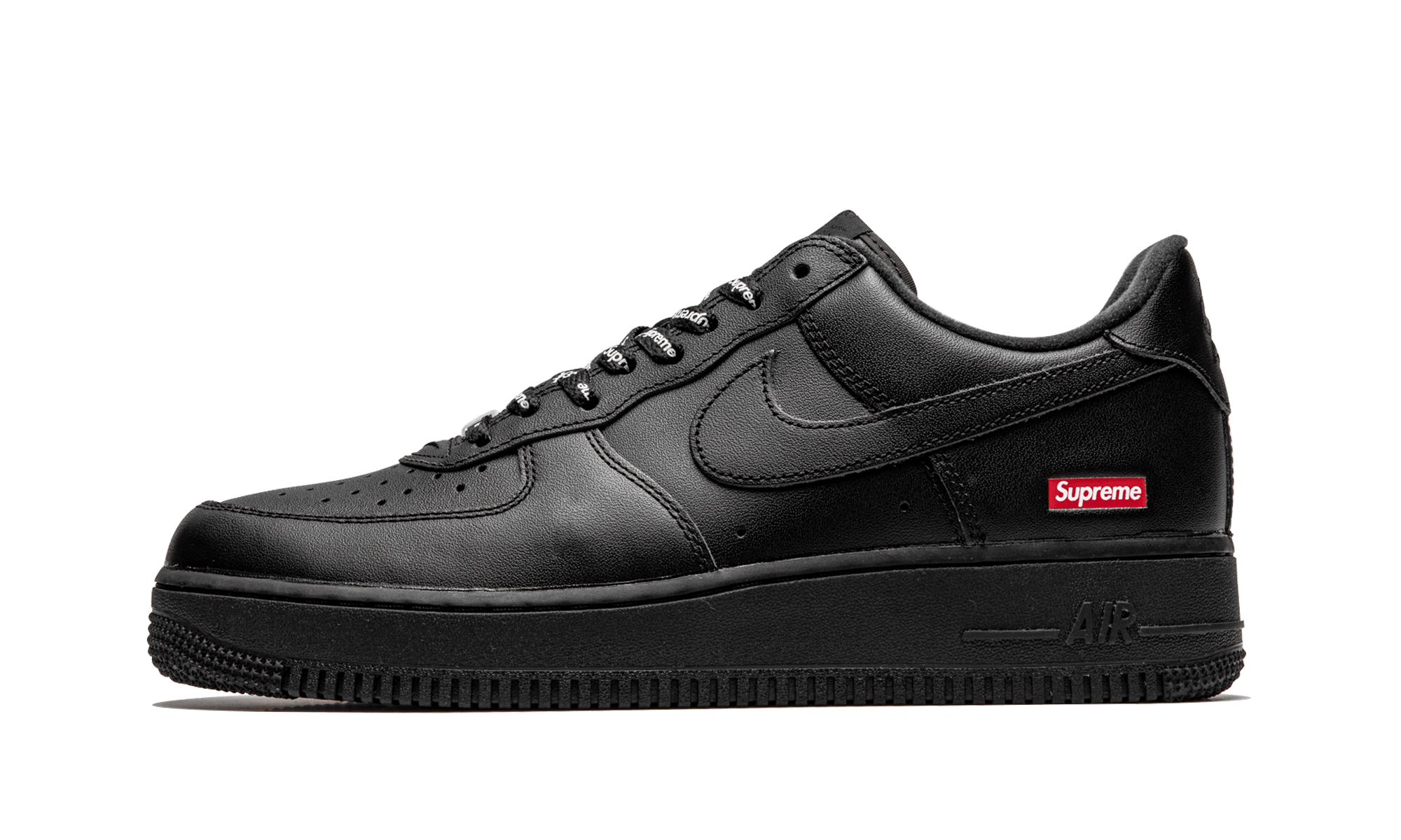 Nike air force 2025 1 black supreme