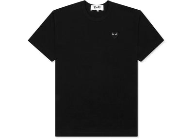 COMME DES GARÇONS PLAY BLACK EMBLEM T-SHIRT BLACK