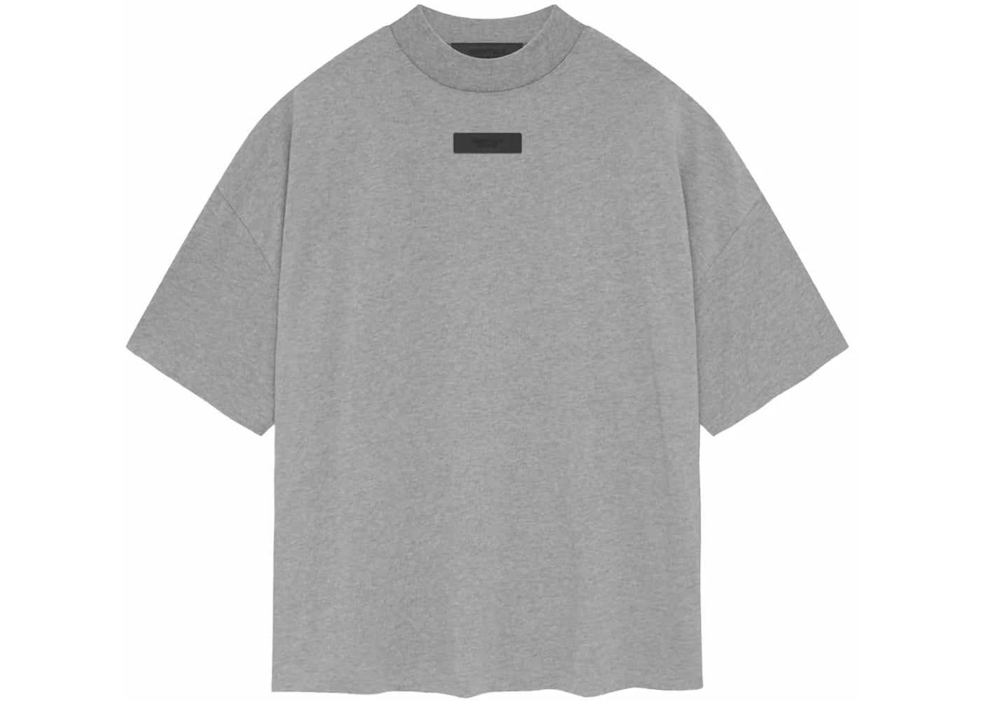 ESSENTIALS FOG T-SHIRT DARK HEATHER OATMEAL (FW23)