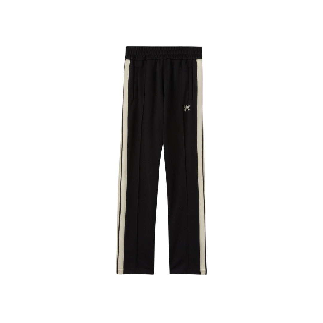 PALM ANGELS MONOGRAM CLASSIC TRACK PANTS BLACK