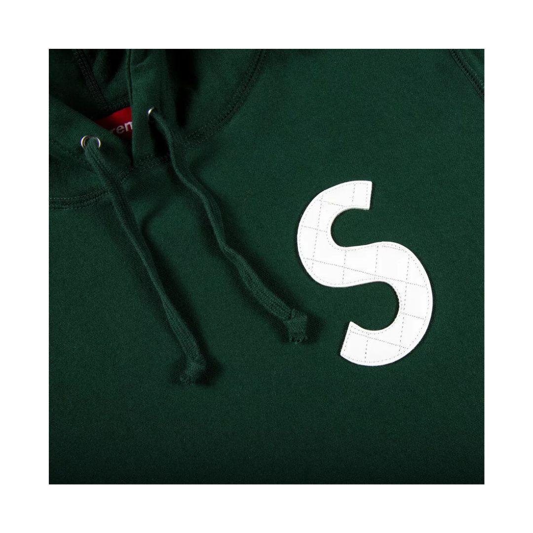 SUPREME SS20 S LOGO HOODIE DARK GREEN