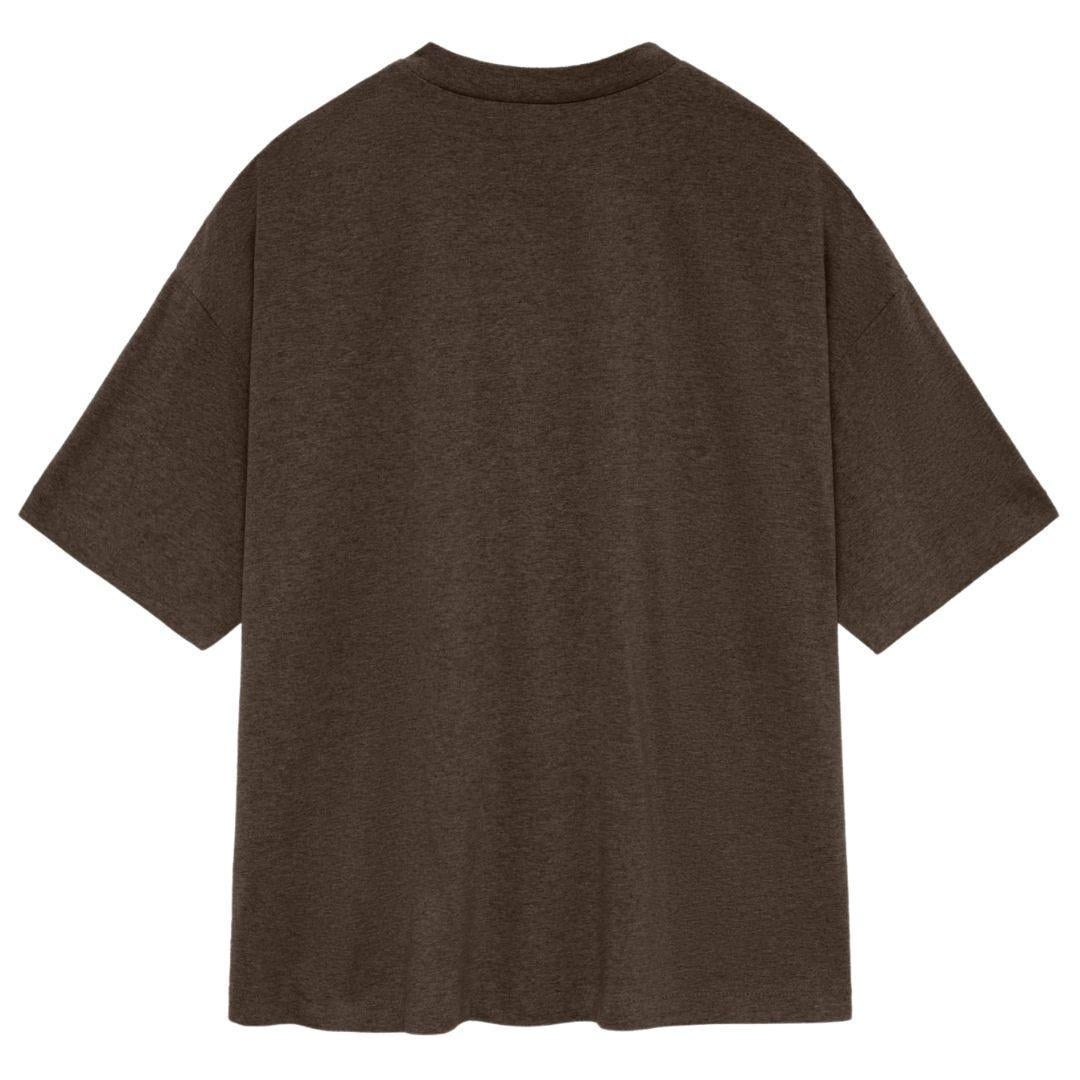 ESSENTIALS FOG T-SHIRT HEATHER WOOD