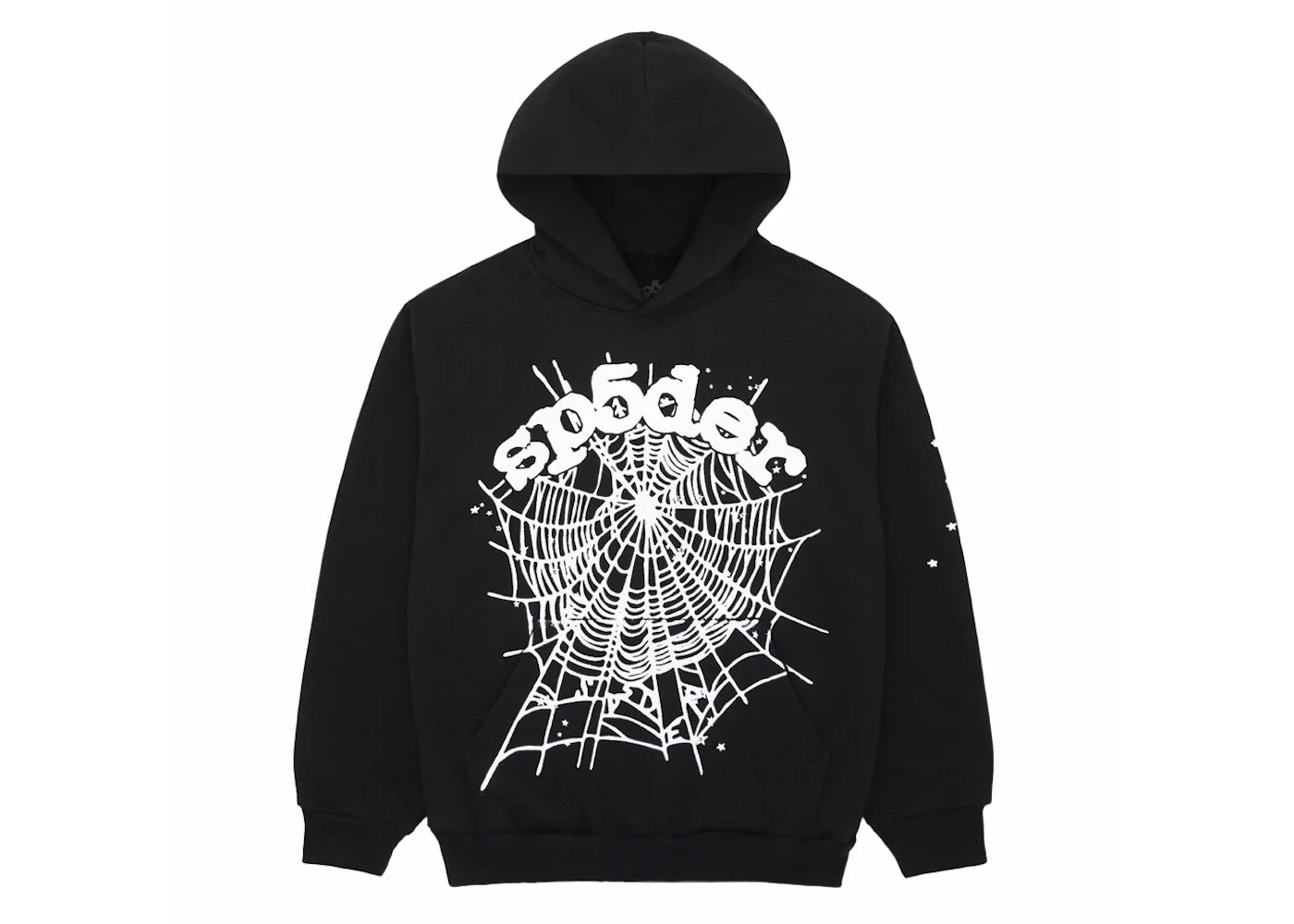 SP5DER OG WEB HOODIE BLACK