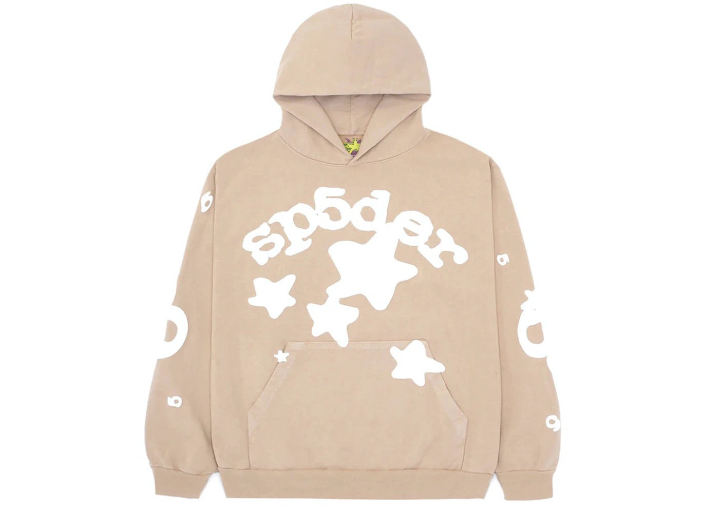 SP5DER BELUGA HOODIE TAN