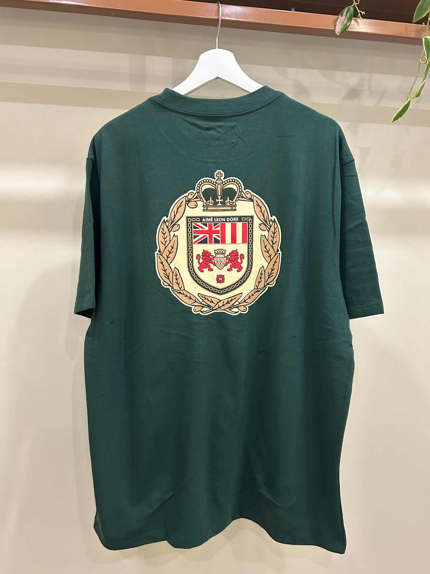 AIMÉ LEON DORE CREST T-SHIRT GREEN