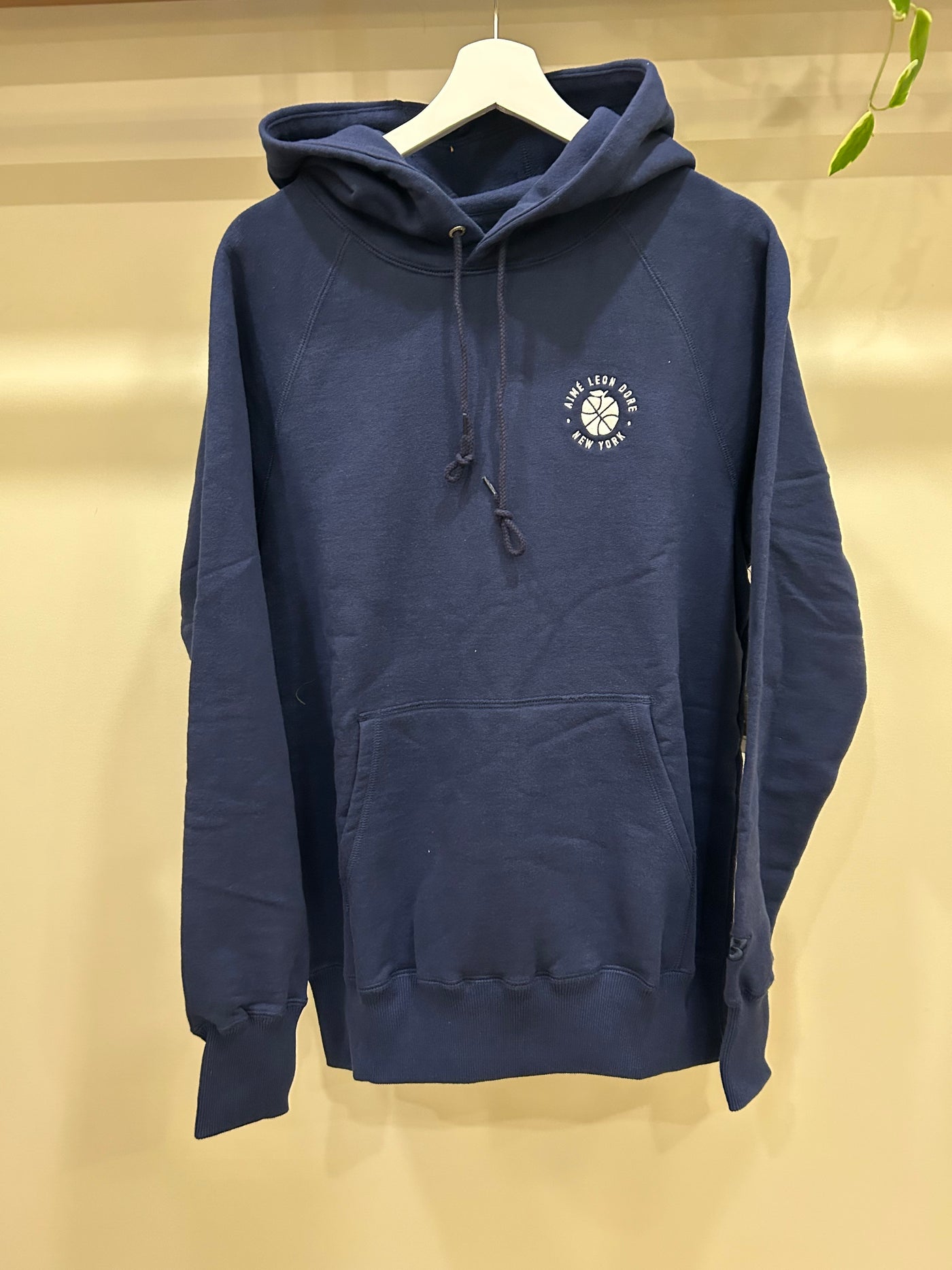 AIMÉ LEON DORE X NEW BALANCE HOODIE NAVY