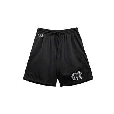 CHROME HEARTS MESH SHORTS BLACK