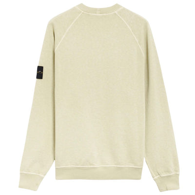 STONE ISLAND CREWNECK SWEATSHIRT LIGHT GREEN