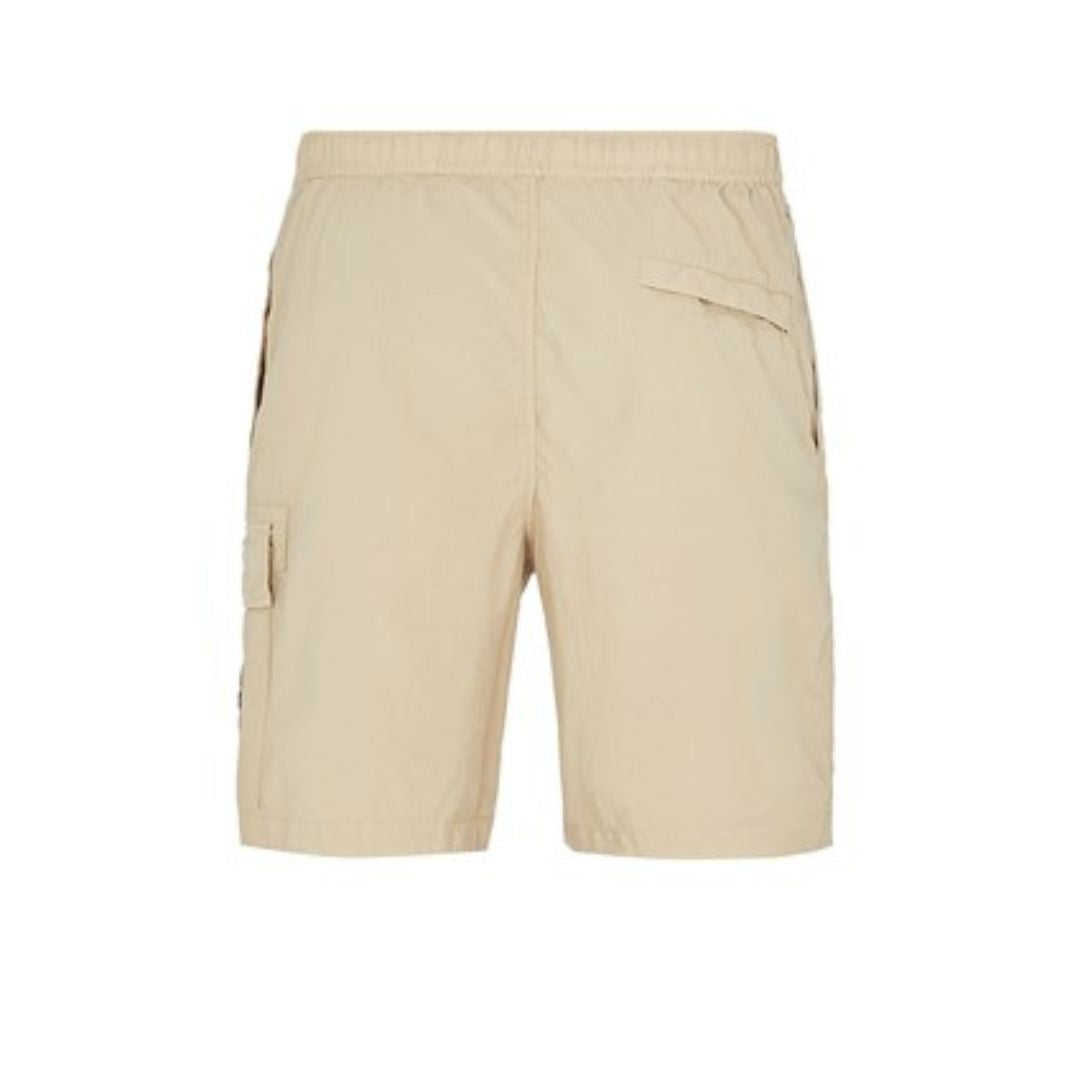 STONE ISLAND CARGO BERMUDA SHORTS TAN