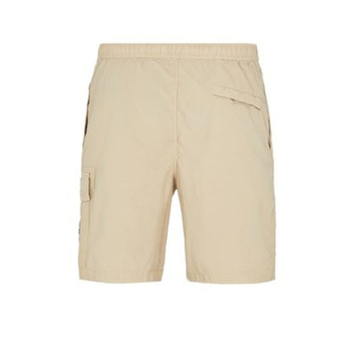 STONE ISLAND CARGO BERMUDA SHORTS TAN