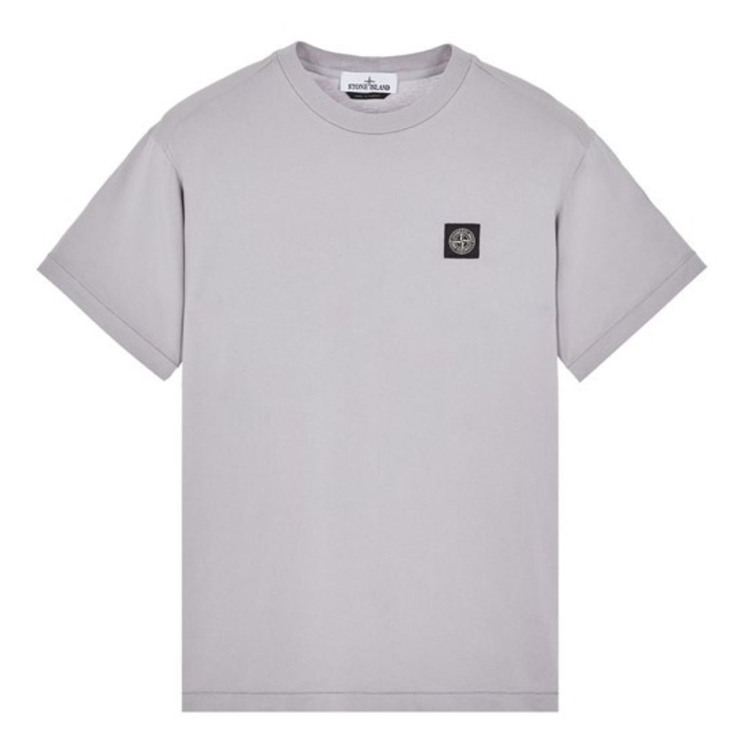 STONE ISLAND SMALL LOGO T-SHIRT GREY