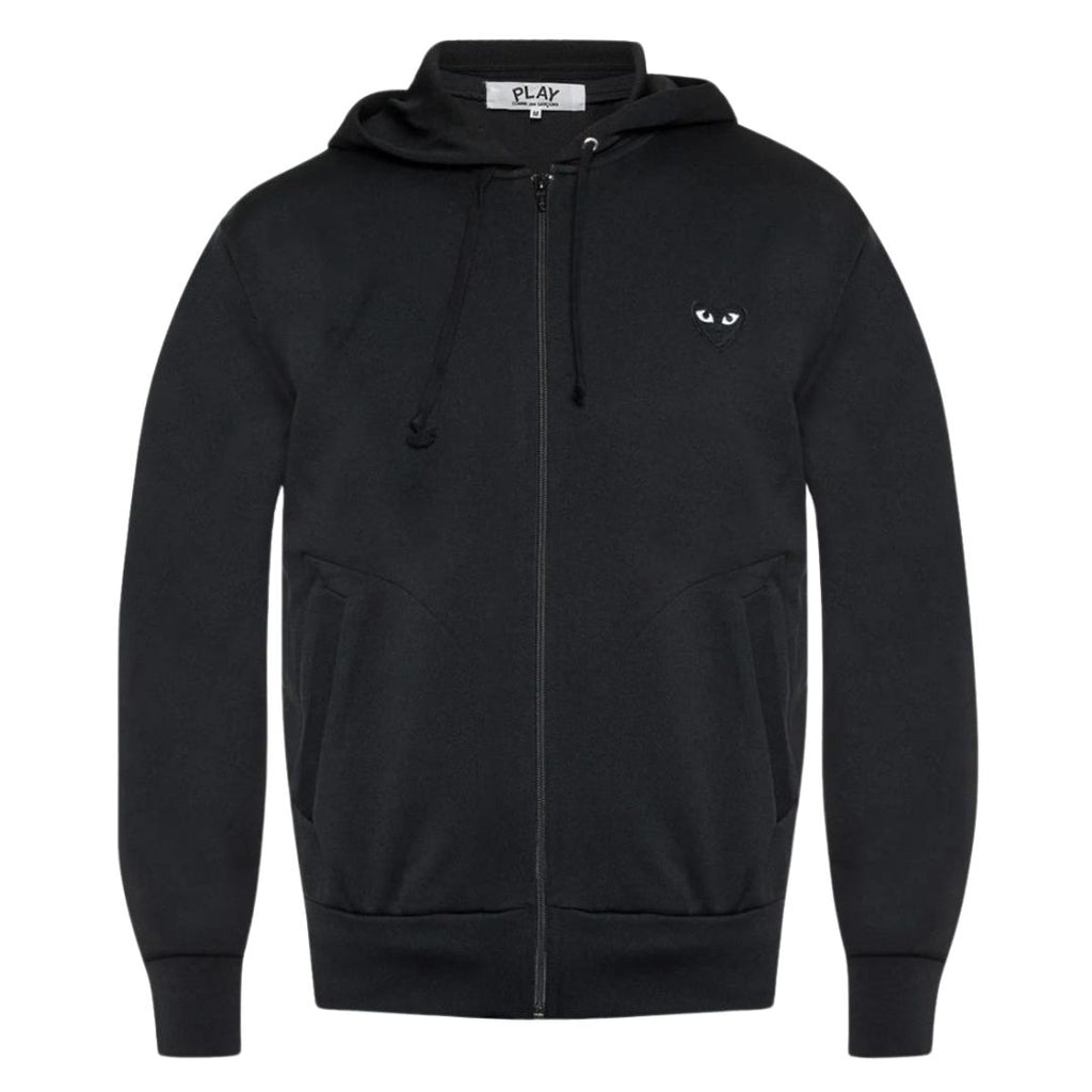 Comme de garcon black hoodie hotsell