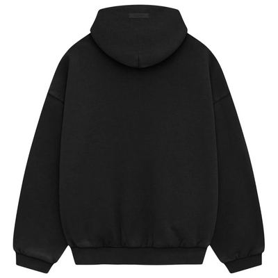 ESSENTIALS FOG VINTAGE SHRUNKEN HEAVY FLEECE HOODIE BLACK