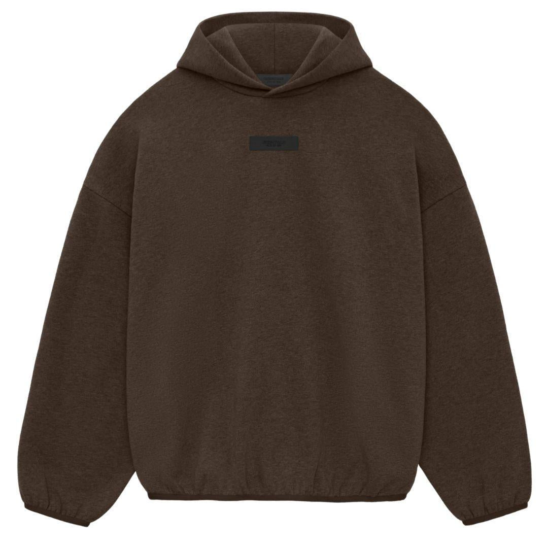 ESSENTIALS FOG HOODIE HEATHER WOOD