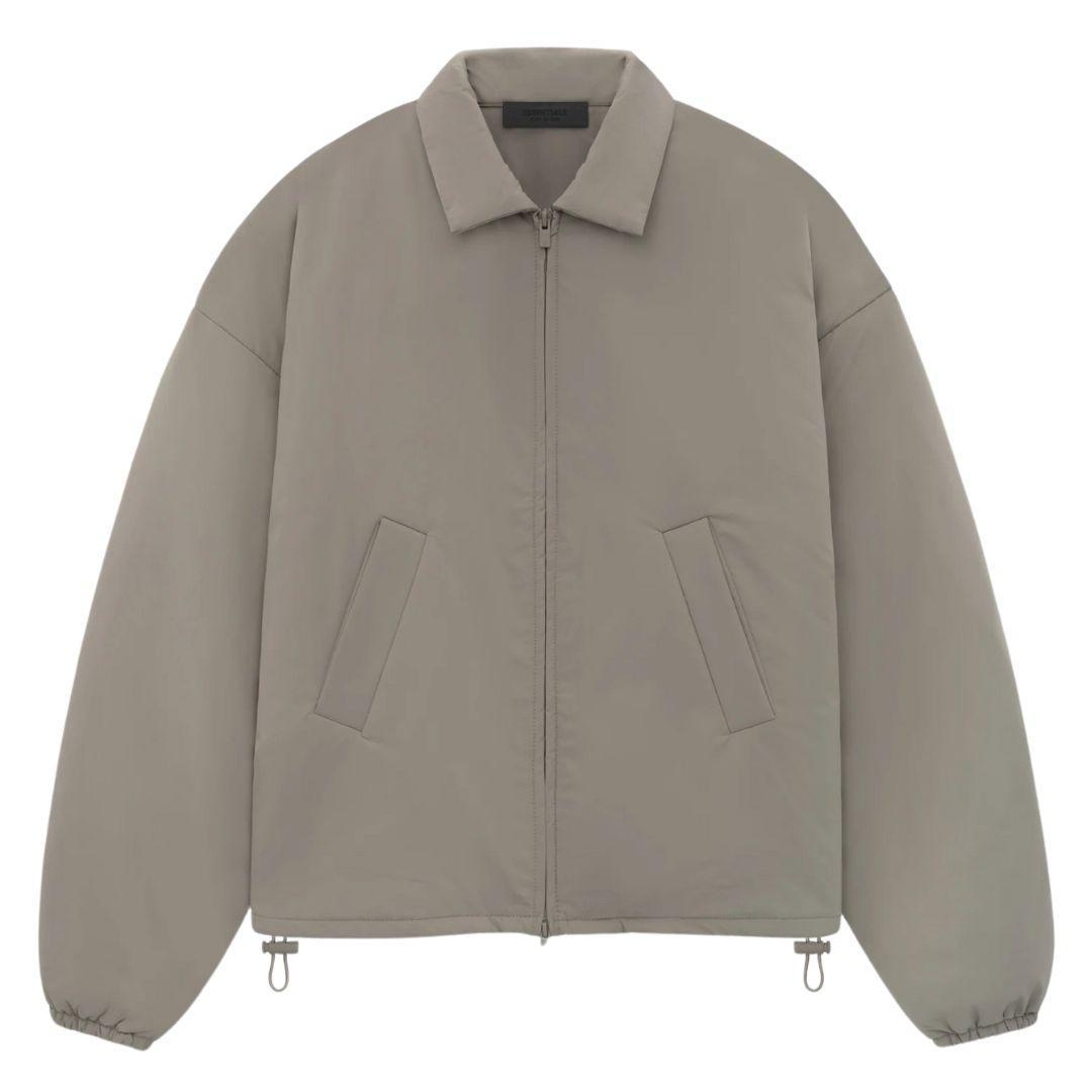 ESSENTIALS FOG NYLON SHELL BOMBER DUST