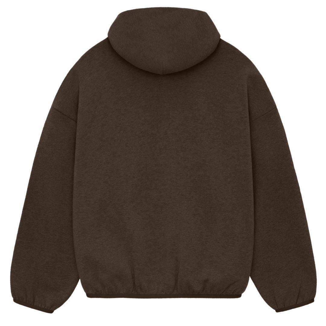 ESSENTIALS FOG HOODIE HEATHER WOOD