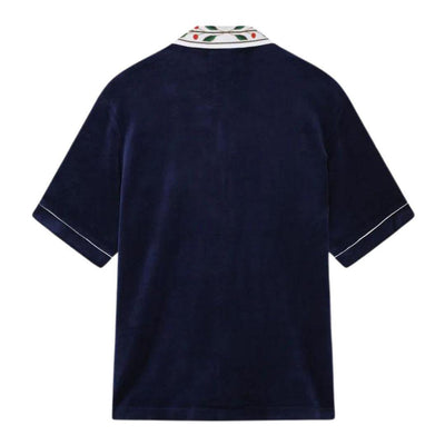 CASABLANCA LAUREL BUTTON UP NAVY