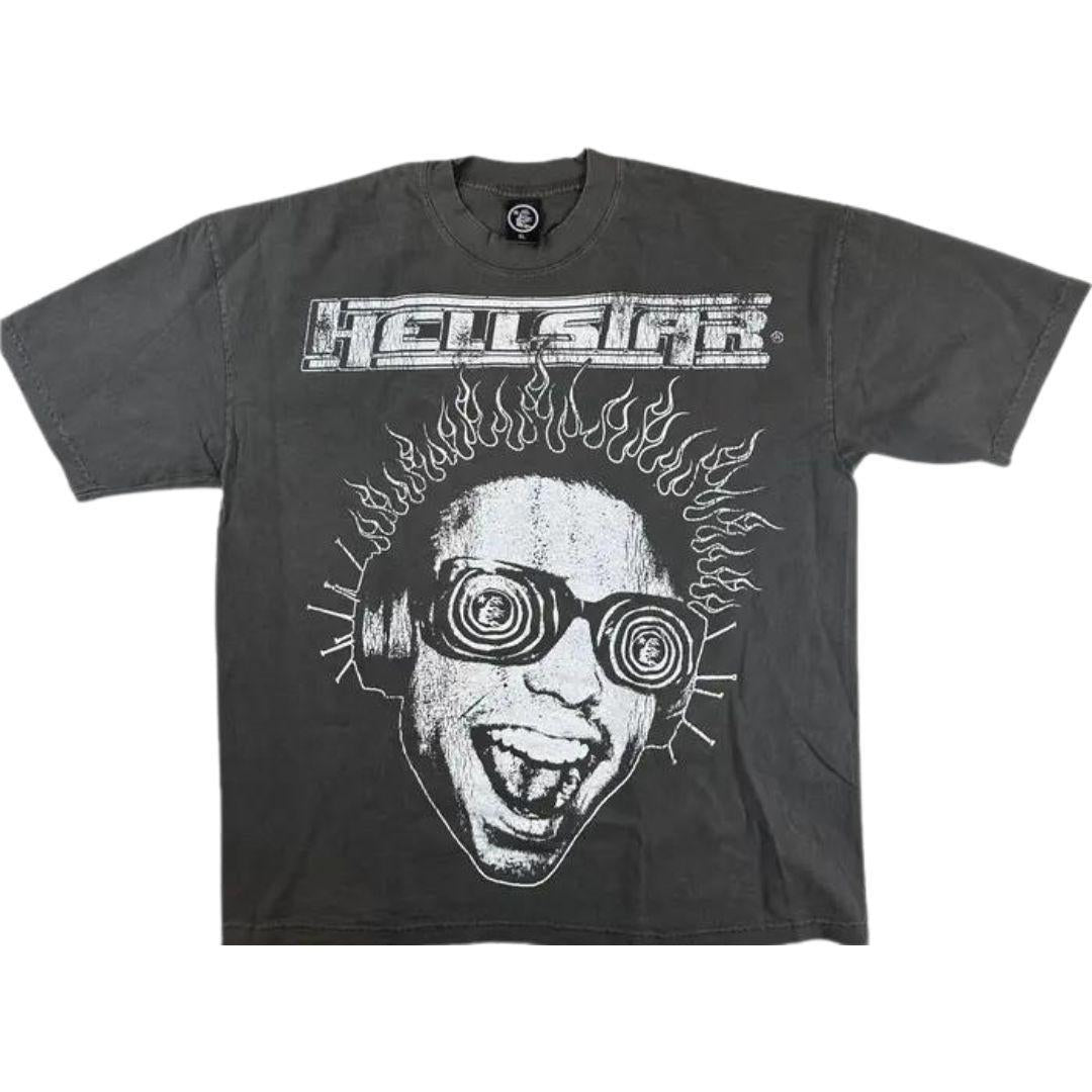 HELLSTAR RAGE T-SHIRT WASHED BLACK