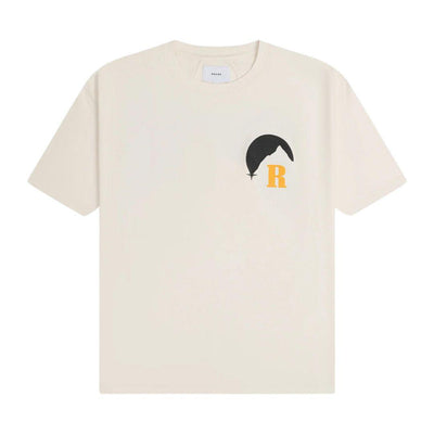 RHUDE MOONLIGHT T-SHIRT VINTAGE WHITE