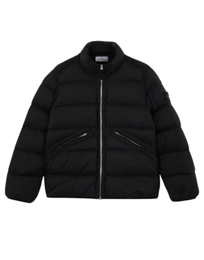 STONE ISLAND SEAMLESS TUNNEL NYLON DOWN JACKET BLACK