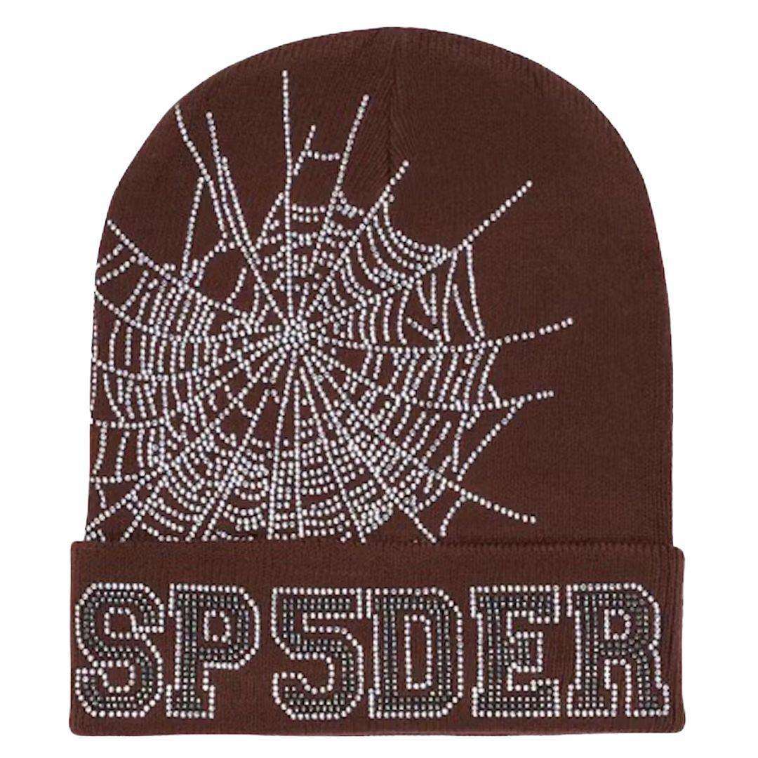 SP5DER WEB BEANIE BROWN