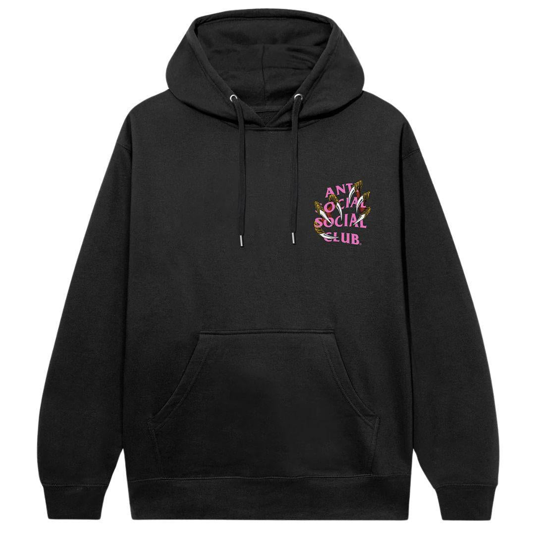 ANTI SOCIAL SOCIAL CLUB DOUBLE DRAGON HOODIE BLACK