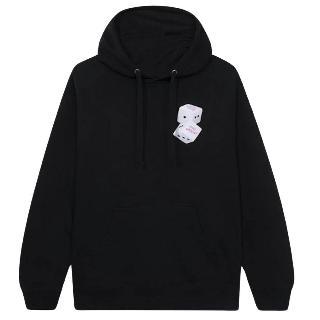 ANTI SOCIAL SOCIAL CLUB BEST OF LUCK HOODIE BLACK