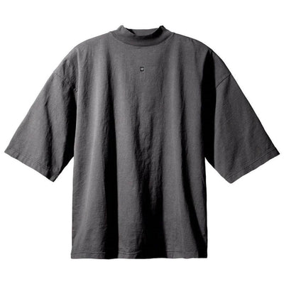 YEEZY GAP LOGO 3/4 SLEEVE TEE DARK GREY