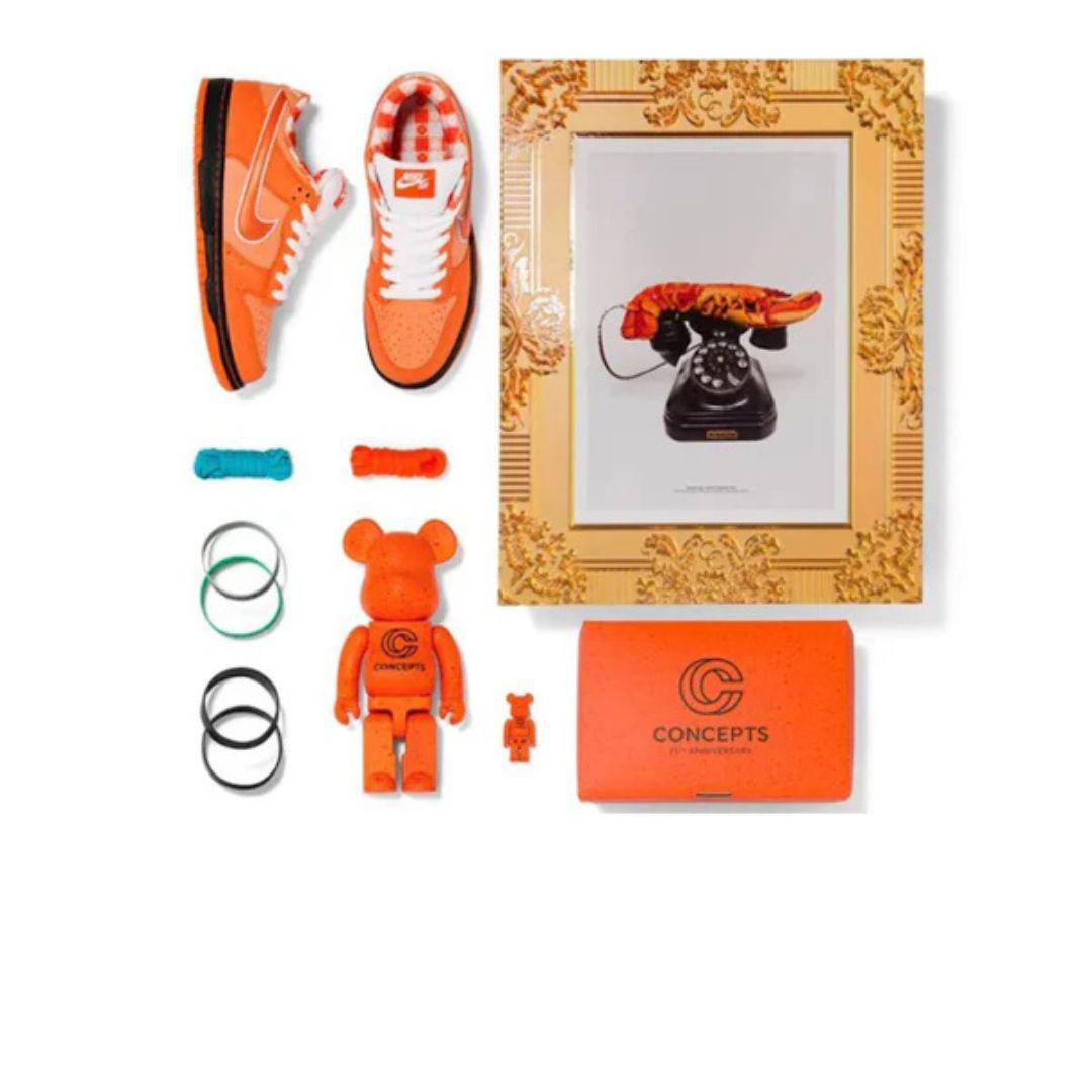 NIKE SB DUNK LOW CONCEPTS ORANGE LOBSTER (SPECIAL BOX)