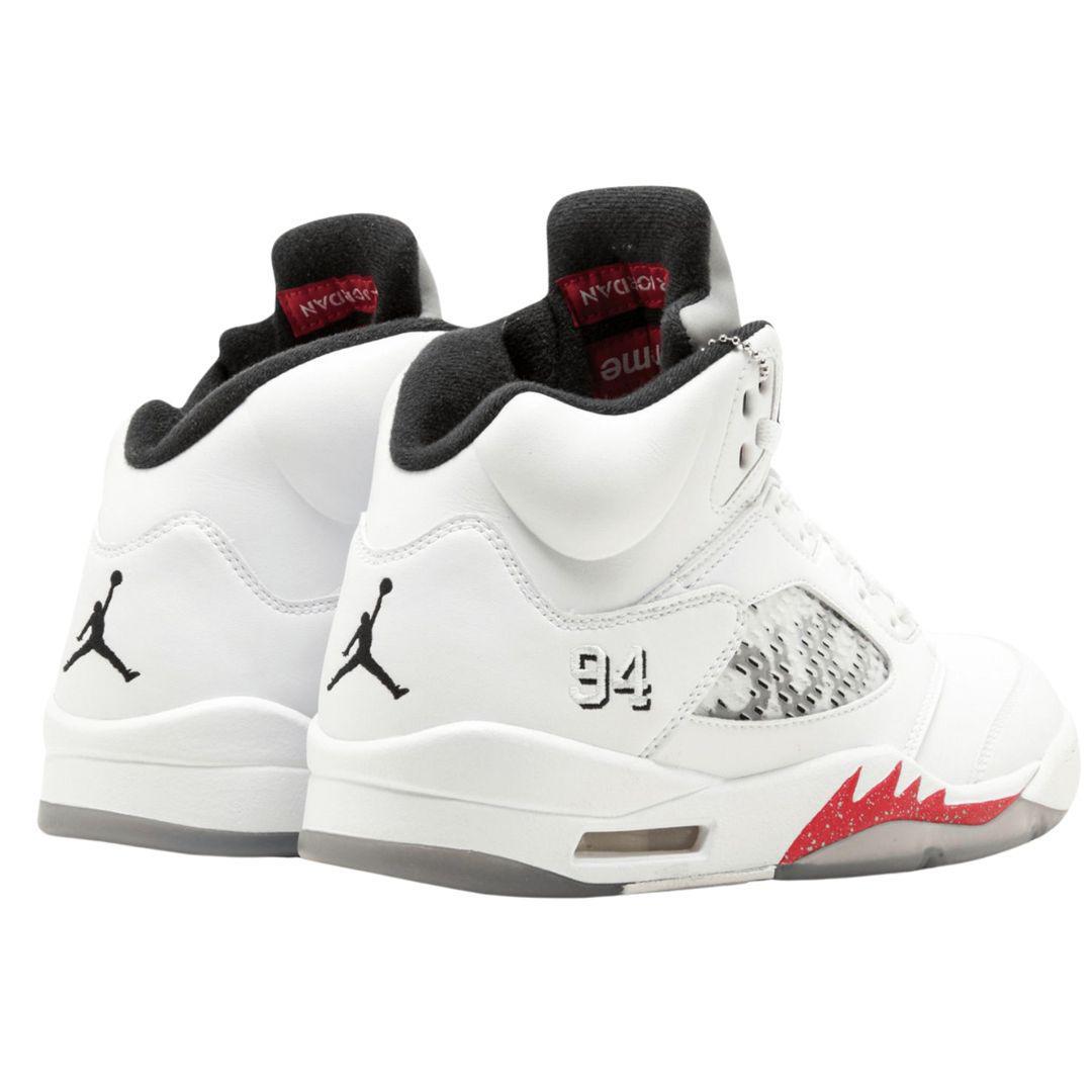 JORDAN 5 RETRO SUPREME WHITE