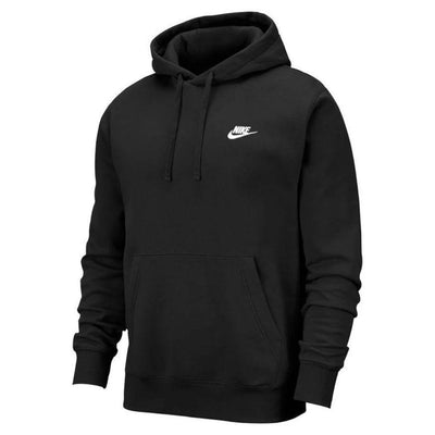 NIKE CLASSIC LOGO CLUB FLEECE BLACK