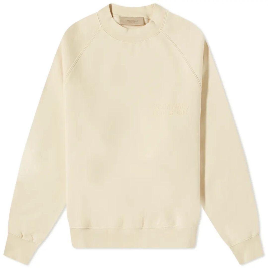 ESSENTIALS FOG CREWNECK EGG SHELL