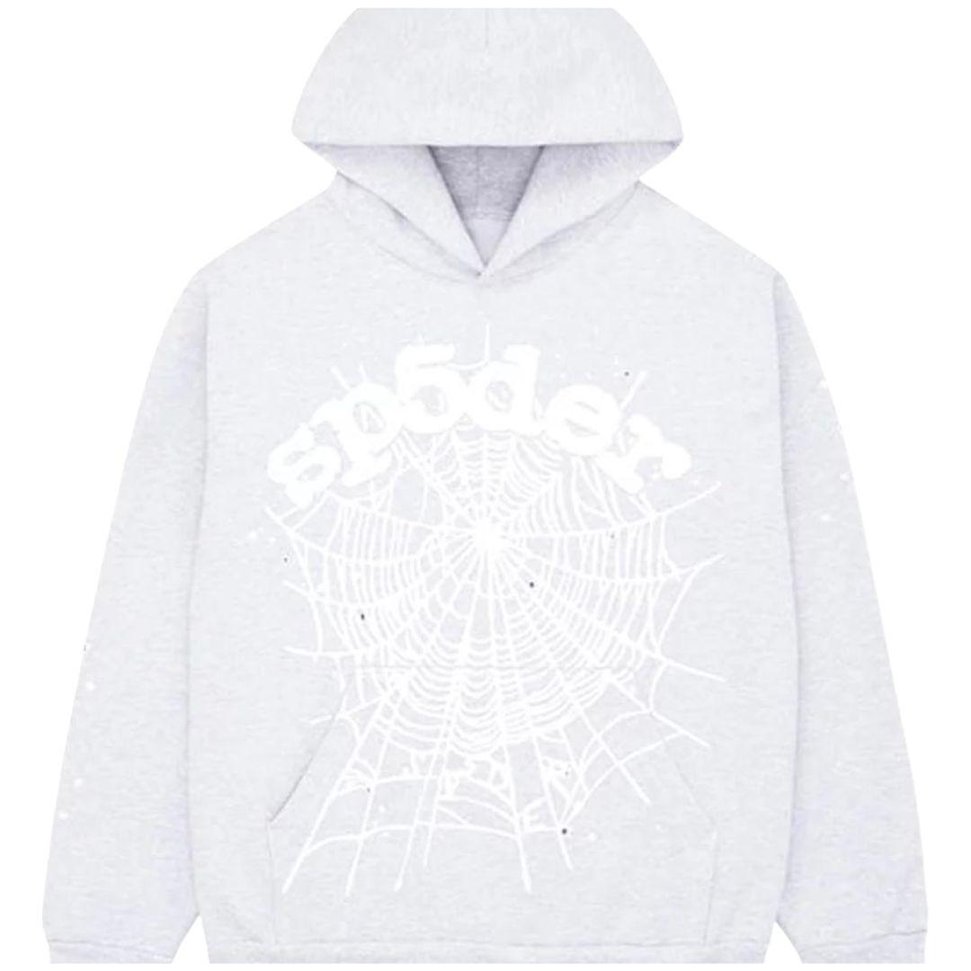 SP5DER OG WEB HOODIE HEATHER GREY