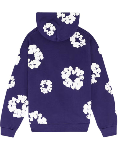 DENIM TEARS COTTON WREATH HOODIE PURPLE