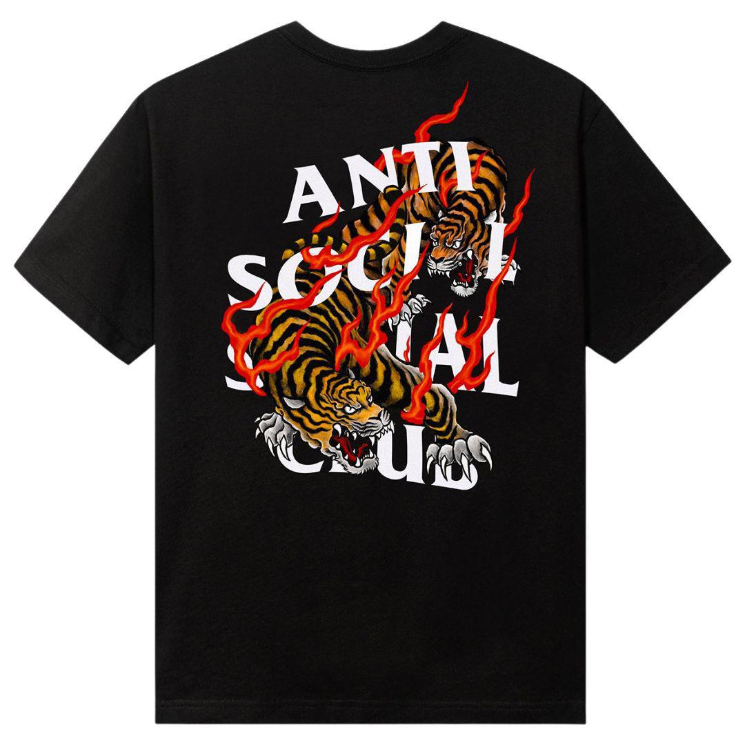 ANTI SOCIAL SOCIAL CLUB TIGER BLOOD T-SHIRT BLACK