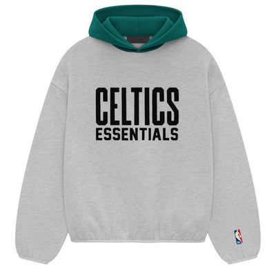 ESSENTIALS FOG NBA HOODIE CELTICS LIGHT HEATHER