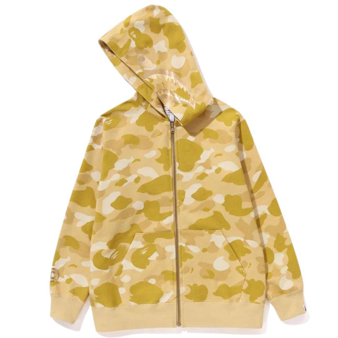 Bape jacket yellow deals