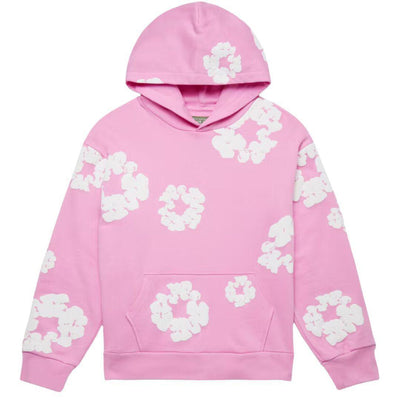 DENIM TEARS COTTON WREATH HOODIE PINK